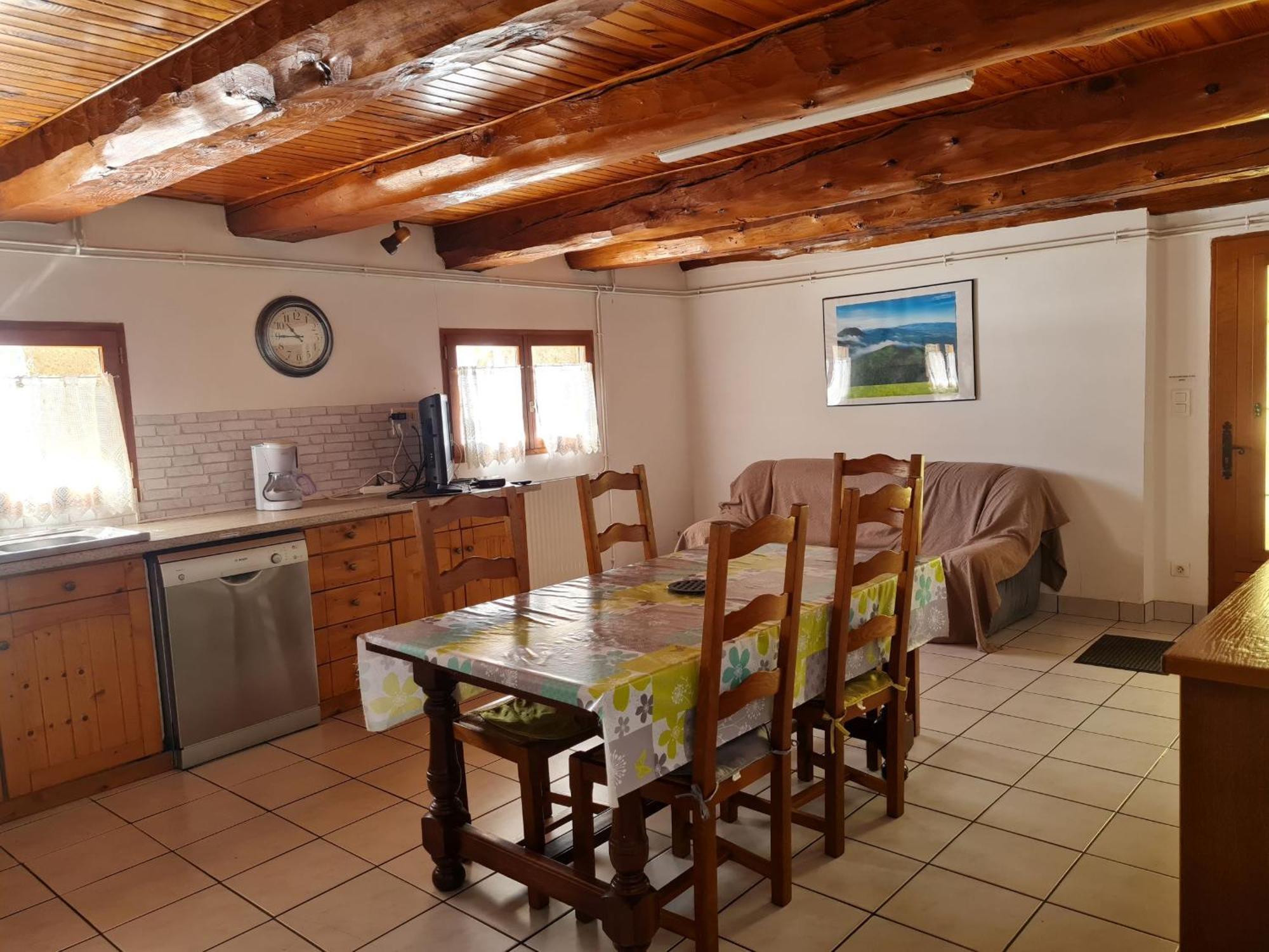 Gite Rural - Grange Des Pres Blancs Chaine Des Puys Le Vernet-Sainte-Marguerite Esterno foto